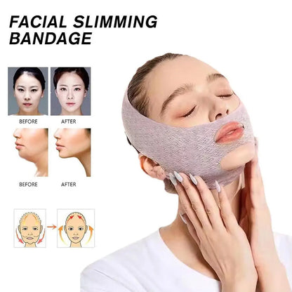 Face-shaping Tool Fast V Face Lift Firming Bandage Mask