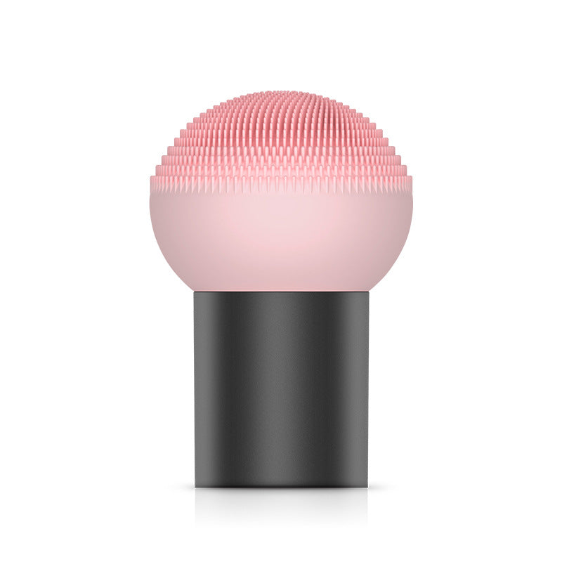 Silicone Facial Cleansing Instrument Electric Facial Cleansing Instrument Brush Facial Massage To Blackhead Pore Cleaner