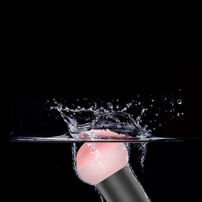 Silicone Facial Cleansing Instrument Electric Facial Cleansing Instrument Brush Facial Massage To Blackhead Pore Cleaner