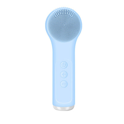 Silicone Facial Cleansing Device Pore Cleanser Face-cleaning Tool Deep-cleaning Electric Facial Brush