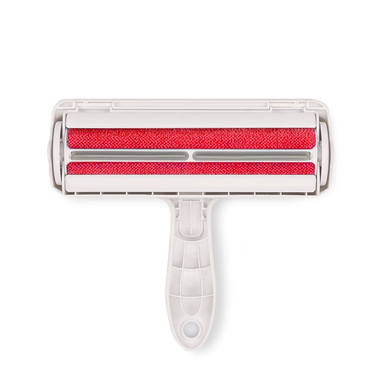 Pet roller sticking device