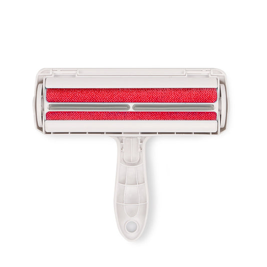 Pet roller sticking device