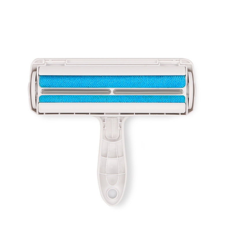 Pet roller sticking device