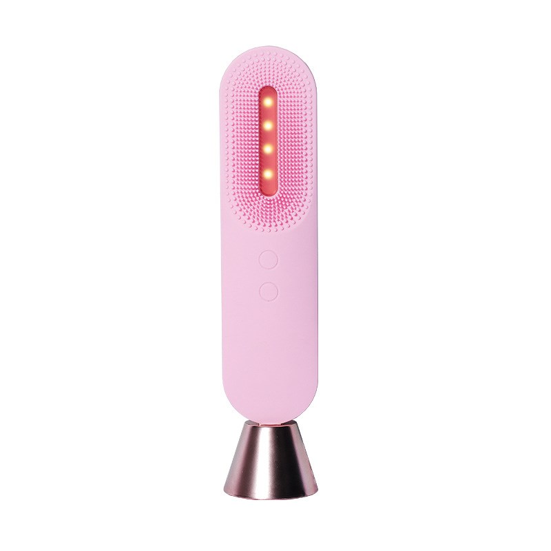 Facial Cleansing Brush Electric 3 In 1 USB Charging 3 Gears Waterproof Silicone Skin Care Deep Cleaning Tool