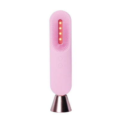 Facial Cleansing Brush Electric 3 In 1 USB Charging 3 Gears Waterproof Silicone Skin Care Deep Cleaning Tool