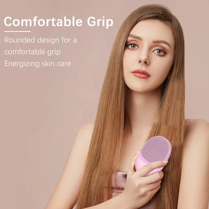 💎 Cepillo Limpiador Facial Sónico para Limpieza Profunda y Masaje.