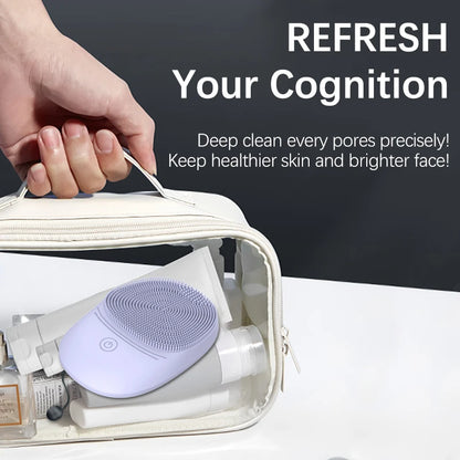 💎 Cepillo Limpiador Facial Sónico para Limpieza Profunda y Masaje.