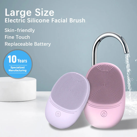 💎 Cepillo Limpiador Facial Sónico para Limpieza Profunda y Masaje.
